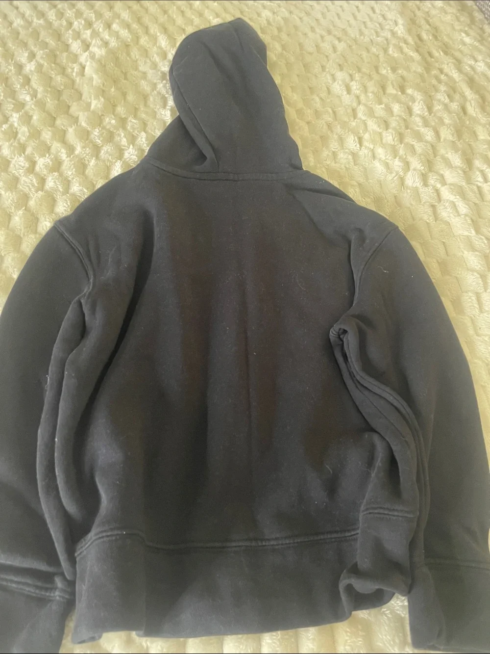 Old Navy Black Boy’s Full-Zip Hoodie with Logo